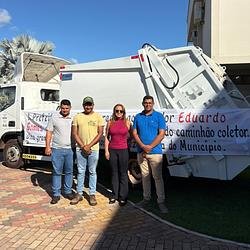 Chegou! Caminhão novo para o município